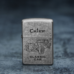 Бензиновая металлическая винтажная зажигалка "Classic car"