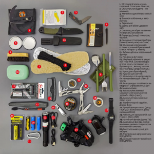 Тревожный чемоданчик армейский 1.2 / Набор подарочный для мужчины, солдата, призывника, добровольца / Комплект для повседневного использования, набор для выживания